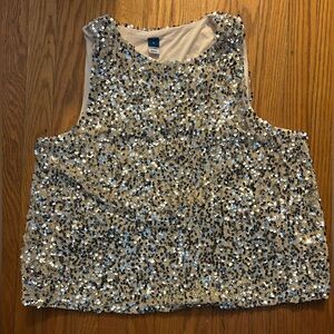 Old Navy Sequin top - M